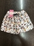 Shorts tactel Mickey branco com bolso B171 na internet