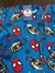 Pijama suede longo Homem Aranha azul 1646 - comprar online