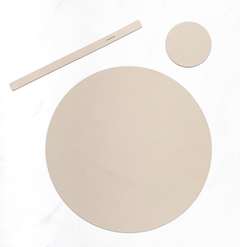 Jogo Americano Faux Leather - Redondo - comprar online