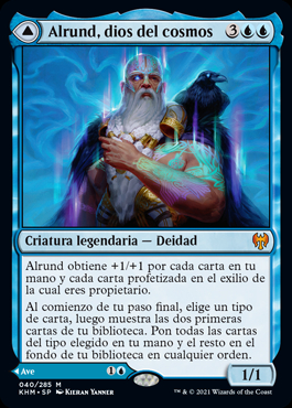 KHM - 040 - Alrund, dios del cosmos / Alrund, God of the Cosmos // Hakka, Whispering Raven