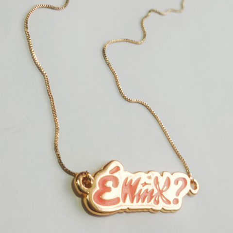 Colar - éwinx? Banhado em ouro 18k - 1 ano de garantia