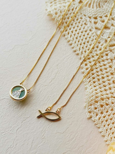 Imagem do ESCAPULÁRIO DUPLA FACE NOSSA SENHORA APARECIDA