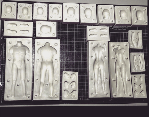 Ref.258-Kombo Completo super com moldes de pets, realistas e cartoon