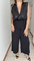 Mono Bley Brillos musculosa de seda fria con lentejuelas negro - tienda online