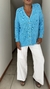 Cardigan Mia de lycra turquesa en internet