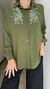 Camisa Palmar de poplin verde