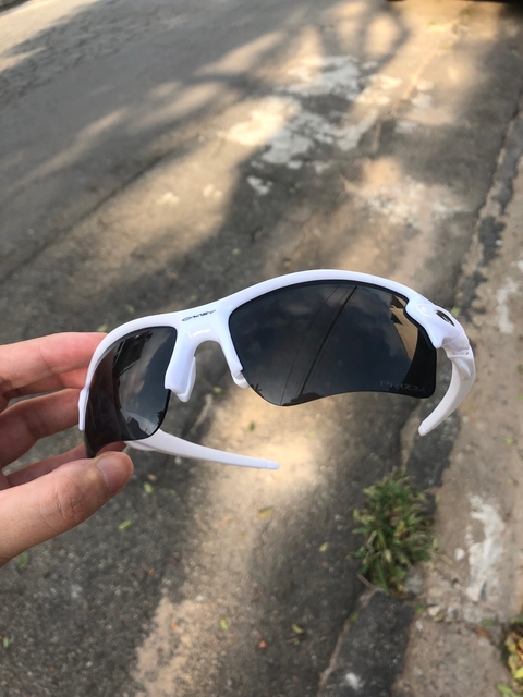 Flak 2.0 Branca lente preta