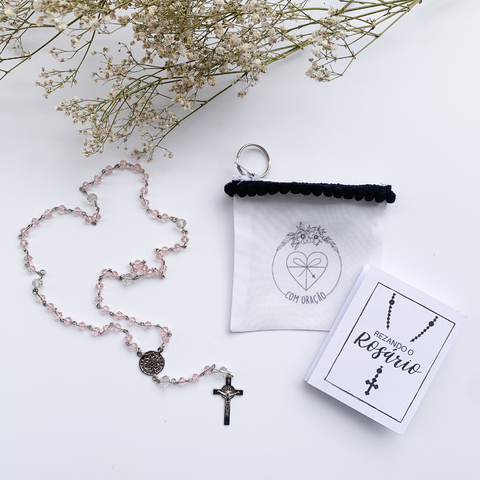 Terço "crystal clear"