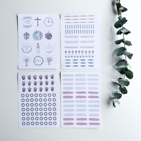 Pack de adesivos “para organizar”