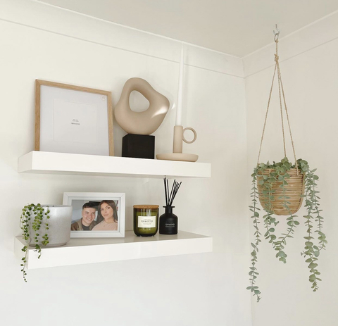 Estante Flotante Ibiza (Blanco)