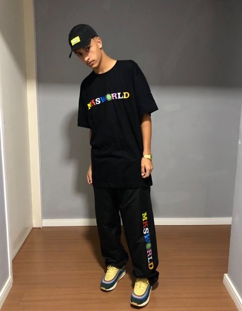 CONJUNTO CAMISETA E CALÇA BIG MKSWORLD
