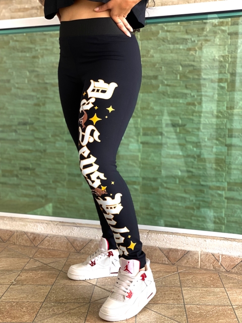 CALÇA LEGGING '' DA SEUS PULOS ''