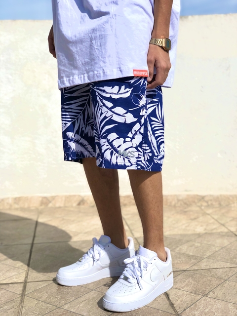 SHORTS SARJA FLORAL