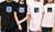 CONJUNTO DE CAMISETAS DE CASAL