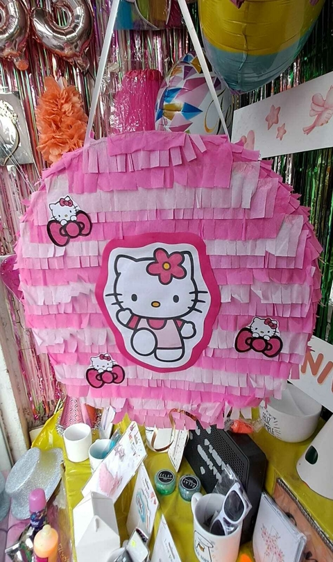 PIÑATA CARTON " HELLO KITTY"