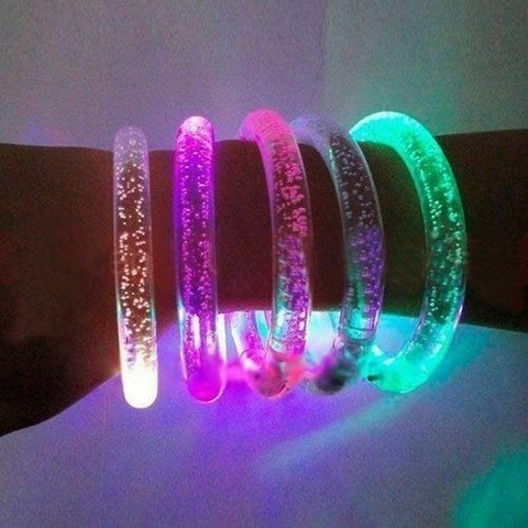 PULSERAS LED X 6