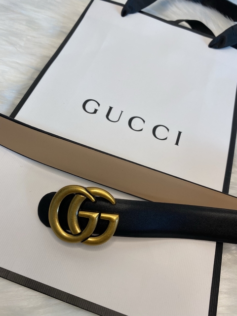 Cinto Gucci fino
