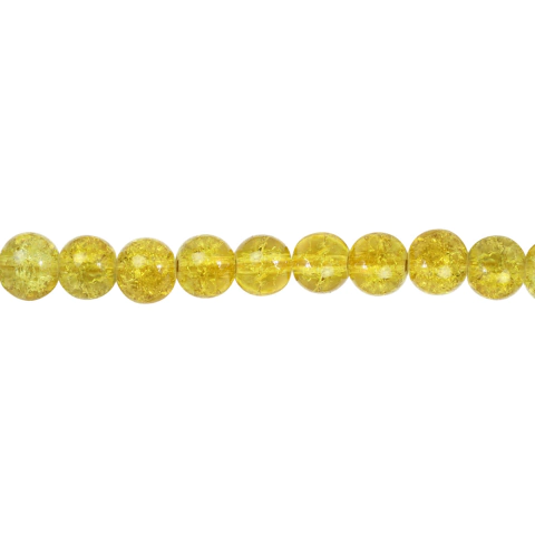 Perlas Craqueladas 6 mm