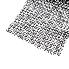 Falso Strass Plateado Base Negra 18 Lineas en internet