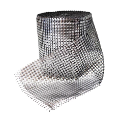 Falso Strass Cuadrado Plateado Base Negra 4 mm - tienda online