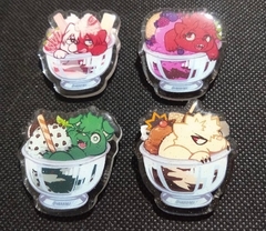 IceCream Doggies - PIN de acrílico - 5cm - OrenJuiceArt