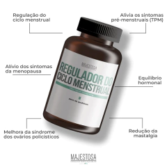 Regulador Do Ciclo Menstrual - Vitex Agnus Castus 4mg na internet