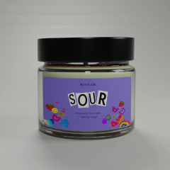 Vela aromática SOUR - Olivia Rodrigo na internet