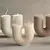 Molde Silicona U Rayada Para Velas Resina Yeso - tienda online