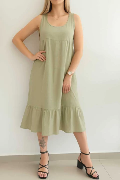 Vestido 733 -Anastasia- -Lino- - Las Nachas