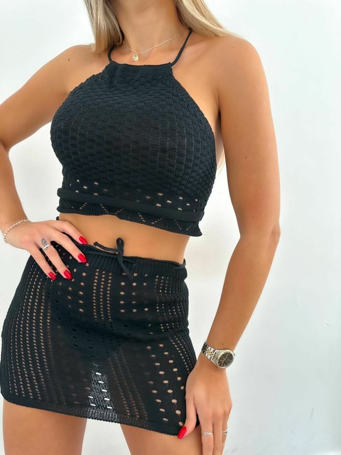 Conjunto 1 -Hilo- -Top y Pollera- - comprar online