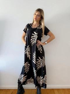 Vestido 783 -Maxi- -Con Bolsillos- -Morley- - Las Nachas