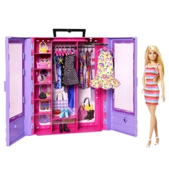 Muñeca Barbie Fashionista Closet de Lujo