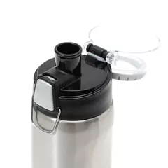 BOTELLA TERMICA THERMOS CON TAPA Y PULSADOR 530ML - comprar online
