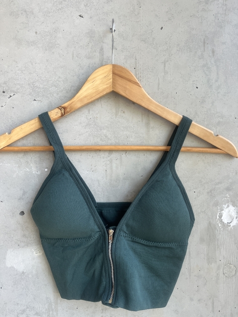 Bra Trina verde oscuro
