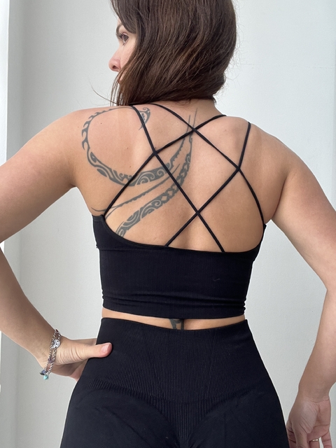 Bra Marruecos Negro - comprar online