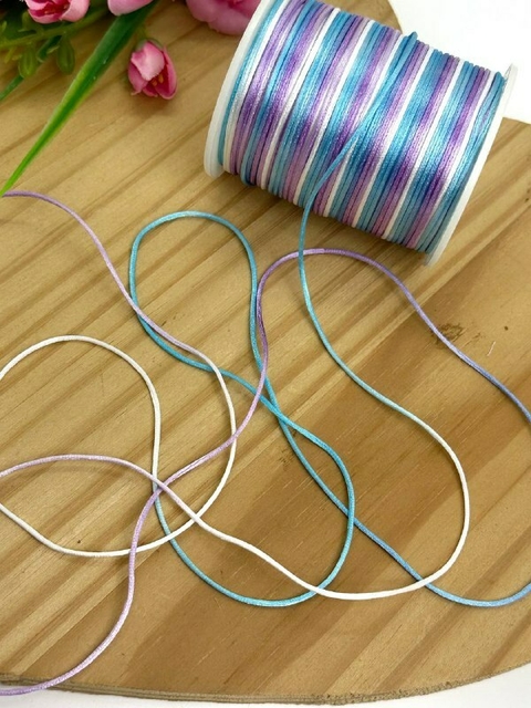 RABO DE RATO COLORIDO AZUL - RBT06 - 10 METROS