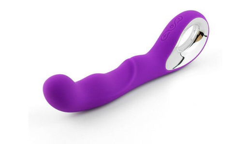 PURPLE VIBRADOR MULTIFUNCION RECARGABLE PUNTO G SILICONA