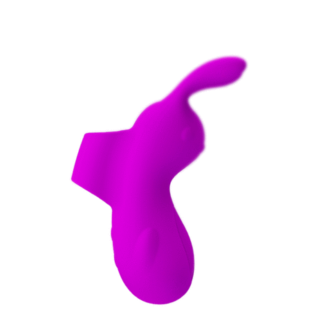 BUNNY VIBRADOR PARA DEDO RECARGABLE USB 10CM X 3CM