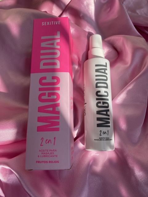 Magic Dual Aceite Sensual Para Masajes Y Lubricante