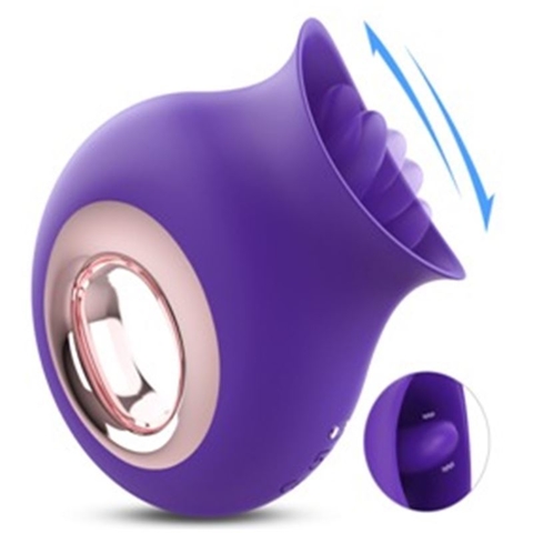 CLEOPATRA VIBRADOR LENGUA RECARGABLE MULTIFUNCIONAL