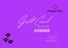 GIFTCARD - Happy Pets