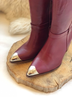 BOTA AMSTERDAM BORDÓ - brenda shedden