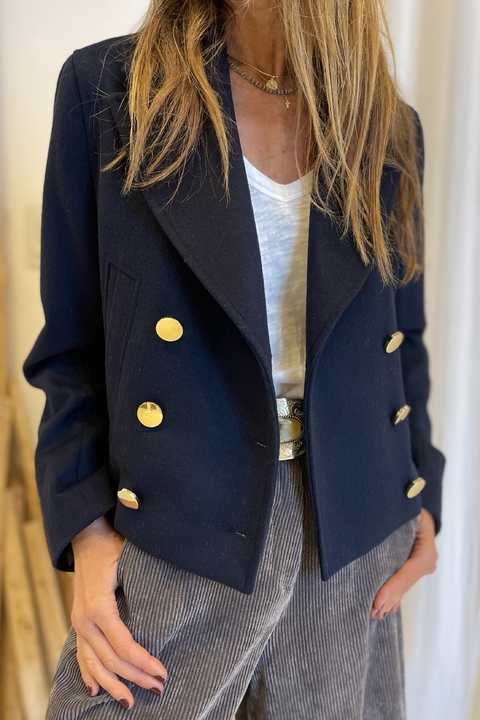 SACO LAURENCE AZUL - comprar online