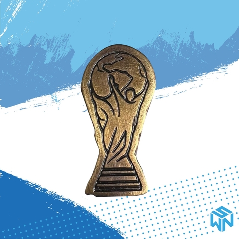 SWN - Pin Copa del Mundo (prendedor metálico) - Br