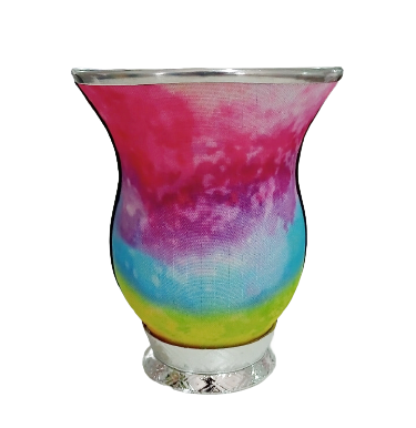 Cuia Baixa Forrada Tye Die Escuro