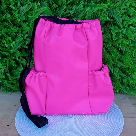 Mateira Slim Couro Sintético " Rosa Liso " 1,8 litros