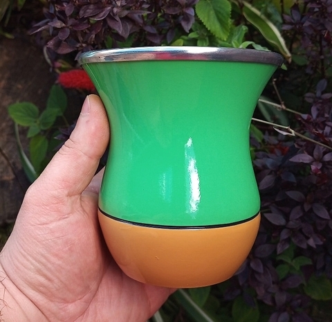 Cuia Bicolor Porongo " Verde "