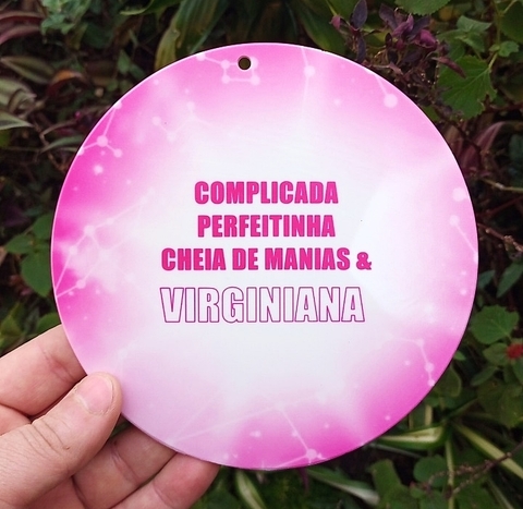 Kit 3 Vira Mates Signo Virgem " Virginiana "