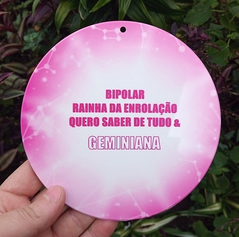 Kit 3 Vira Mates Signo Gêmios " Geminiana "