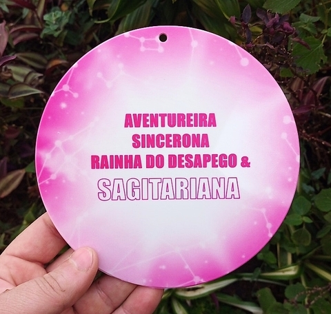 Kit 3 Vira Mates Signo Sagitário " Sagitariana "